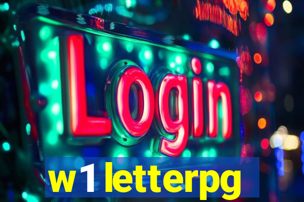 w1 letterpg